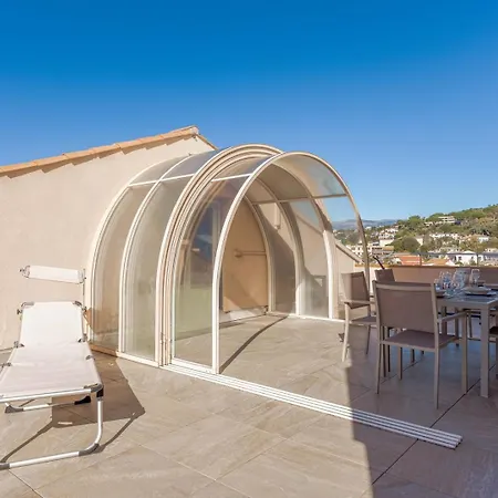 Dream Rooftop - Rooftop Vue Mer, Proche Plage, Grand Garage, Piscine, Clim * Cannes